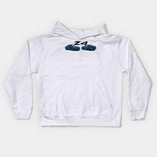 BMW Z4 (G29) Blue Kids Hoodie